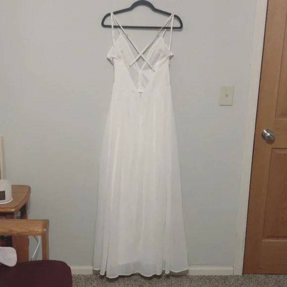 Embroidered A-line Dress - Picture 4 of 6